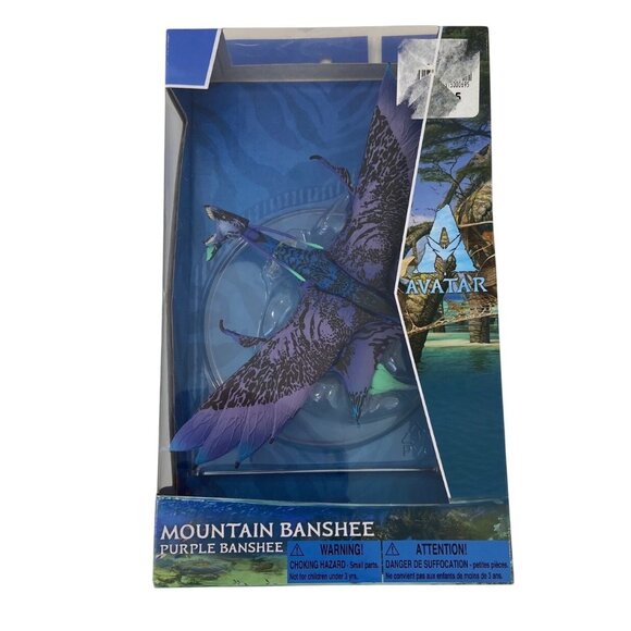 Avatar Mountain Banshee Purple Banshee Action Figure By McFarlane Toys 8+ Collec - Picture 1 of 14